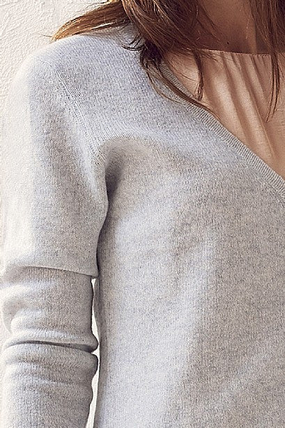 V-neck Cashmere Cardigan