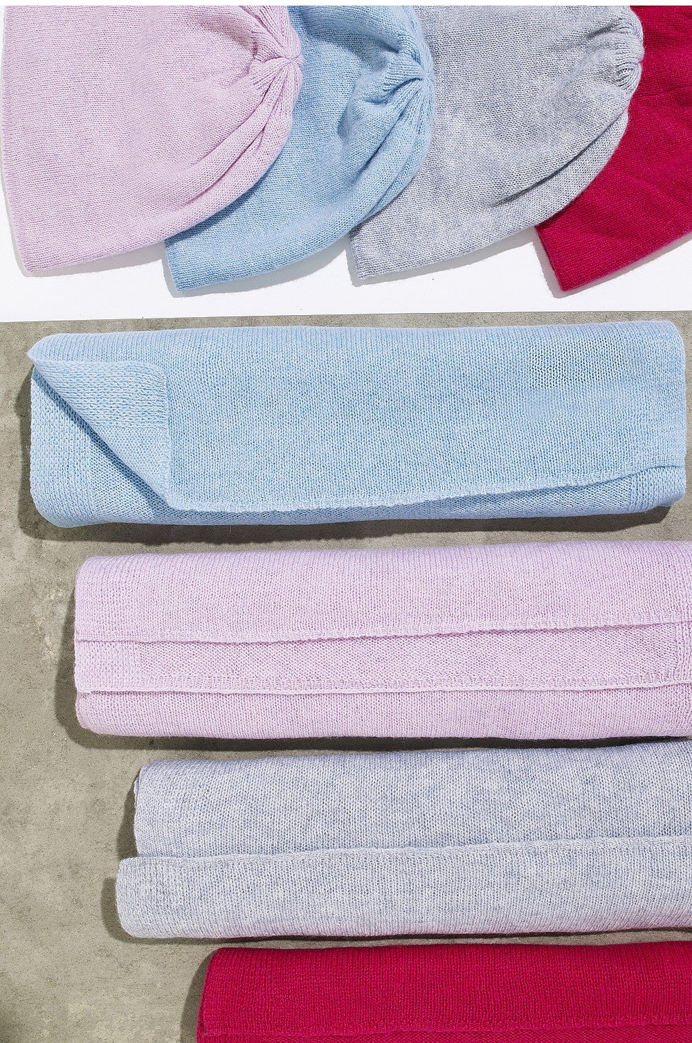 Knitted Cashmere Scarf