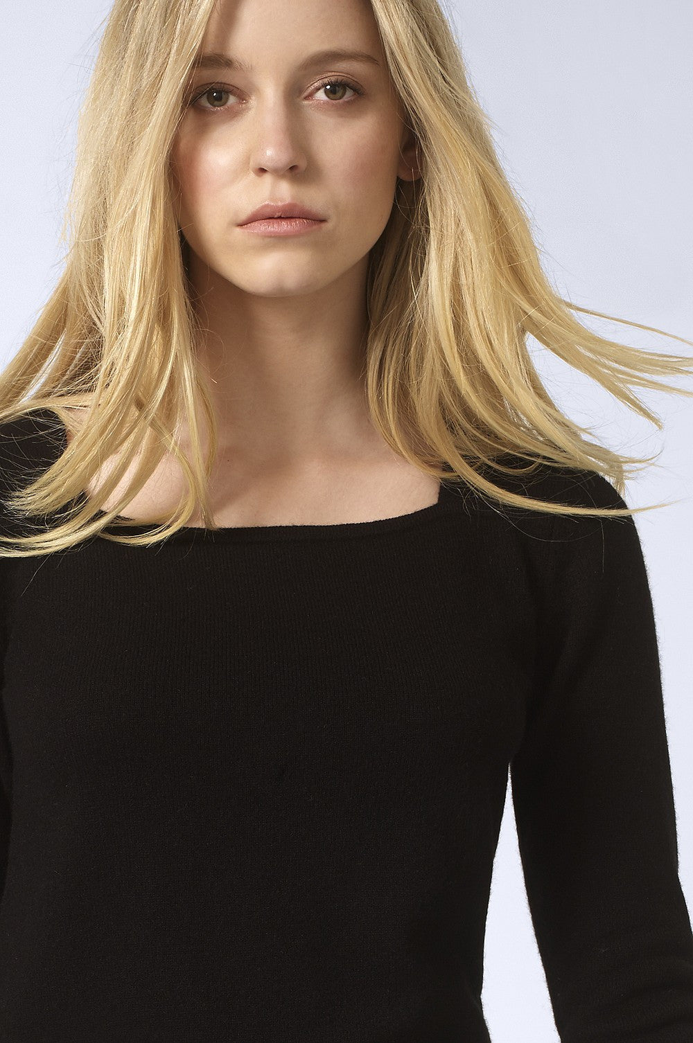 Cashmere Dress Square-neck