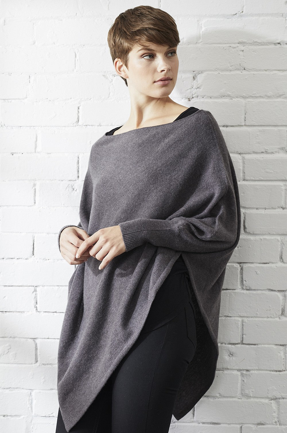 Poncho with Cuffs