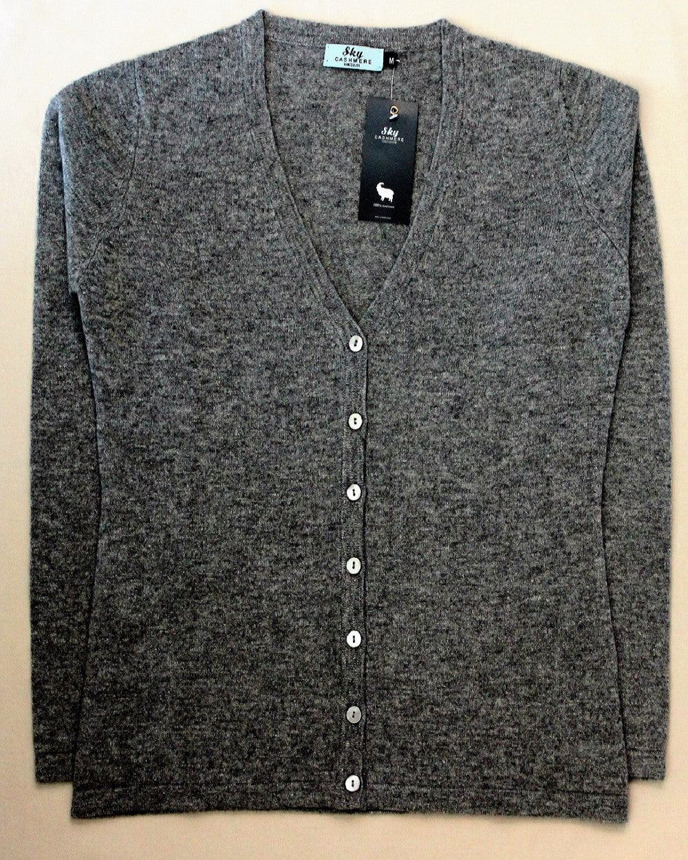 V-neck Cashmere Cardigan