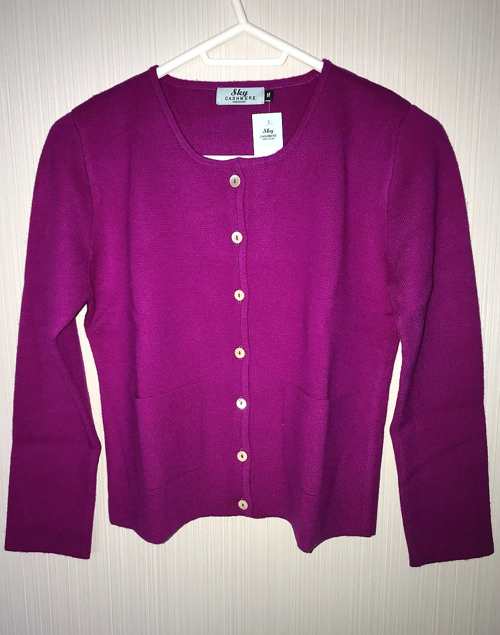 Womens Cashmere Cardigan