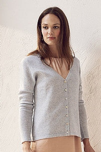 V-neck Cashmere Cardigan