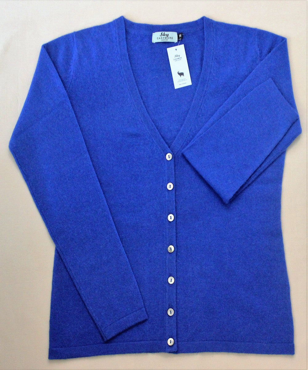 V-neck Cashmere Cardigan