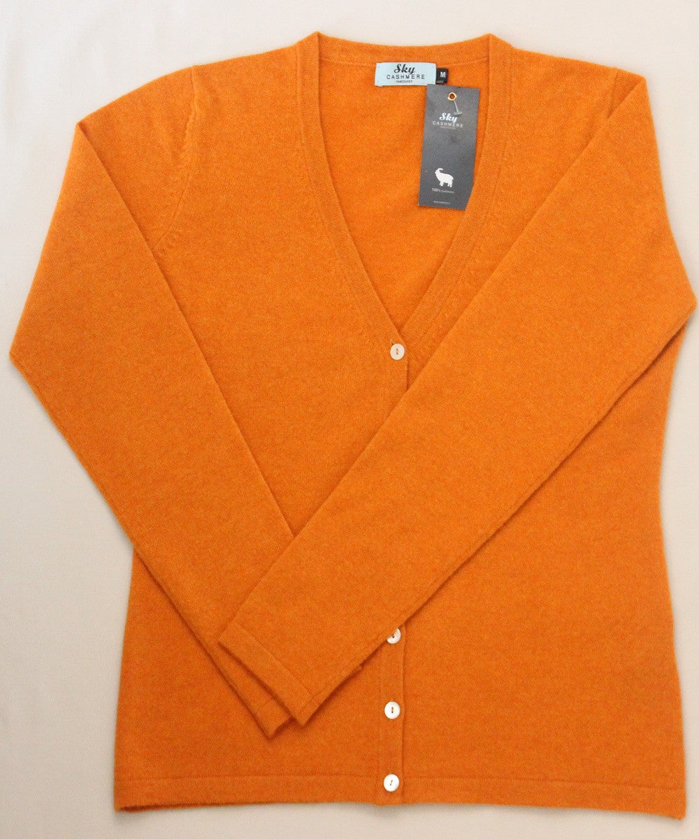 V-neck Cashmere Cardigan